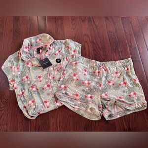 NWT 🌹 Cynthia Rowley Floral Pajama Short Set (S)